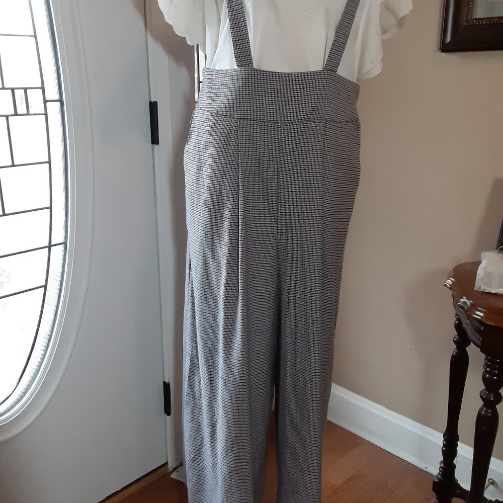 VTG WILD FABLE Palazzo PANTS Jumper Romper Medium